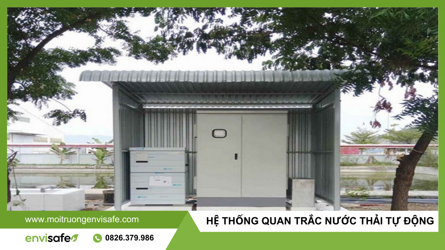 hệ thống quan trắc nước thải tự động