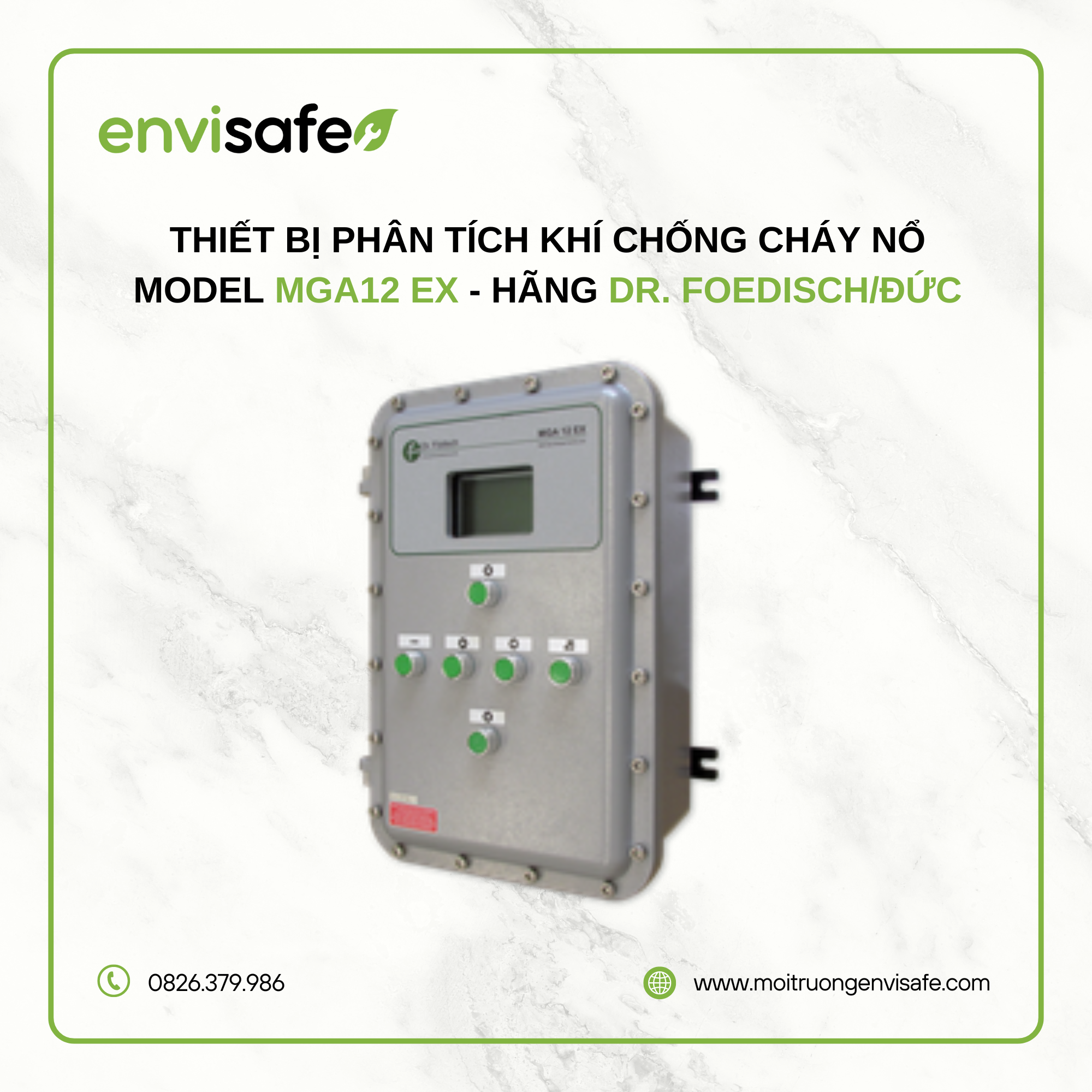 Thiết bị phân tích khí chống cháy nổ